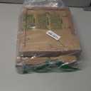 iRahmen 8x10 Picture Frame Set of 4, High Definition Real Glass Rustic Brown Frame, 8 x 10 Wood Photo Frames for Desktop Display and Wall Mounting