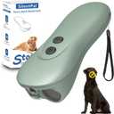 Dog Bark Deterrent Device,Anti-Barking Device,Up to 15Ft Long Range & Rechargeable Bark Control,Stop Barking Dog Devices,Safe for Dogs Training,Indoor & Outdoor(Cyan)