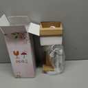 White Crystal Candle Warmer Lamp with Timer, Dimmable Candle Warmer for Jar Candles, Height Adjustable Wax Melts Warmer, Birthday Gifts for Women Mom, House Warming Gifts New Home Decor (Regular(4.7 in))