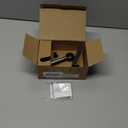 LISEN Cell Phone Stand Phone Holder for Desk Office Decor, Office Desk Accessories Gifts Women PC Gaming Essentials iPhone Stand Gadgets Men Fit OtterBox Case Switch iPad Air Tablet 4-10 in (BLACK)