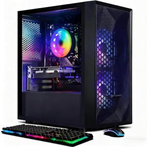 STGAubron Gaming PC Desktop,Core I5,GTX 750Ti 4G,16G RAM,512G SSD
Gaming Computer Tower for Streaming,Video Editing,Home,School,I5 up to 3.6GHz,ARGB Fan,WiFi 6,BT 5.2,4K HDMI,DVI,Win11 Home