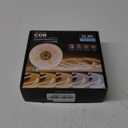 COB LED Strip Light White, Dimmable 2700K-6500K High Density 6080LEDs 24V Flexible LED Tape Light with Remote and APP Control, for Under Cabinet Bedroom Kitchen DIY Lighting,1 Rolls of 32.8ft