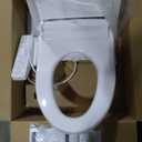 TOTO WASHLET S2 Electronic Bidet Toilet Seat with Instantaneous Water Heating, PREMIST and EWATER+ Wand Cleaning, Elongated, Cotton White - SW3346#01