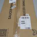 43" Saucer Tree Swing for Kids Adult, 700lbs Weight Capacity, Waterproof Flying Saucer Swing with Adjustable Hanging Straps, Swing Seats for Backyard Outdoor Indoor Playground, Blue