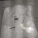 Akiky White Canopy Bed Curtains 4 Corner Bed Canopies Voile Sheer Canopy Curtains Panel 8 Drapery Panel Curtain for All Bed Sizes