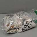 SearchI Stretch Sofa Cover Printed Couch Covers, Floral Pattern 2 Piece Armchair Slipcover with Separate Chair Cushion Cover, Washable Furniture Protector for Living Room(Armchair, Botanical Palm) (Small)