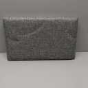 ZLY Folding Stool Storage Ottoman Polyester Fabric Linen Foot Rest Seat Clutter Collection 11 X 11 X 11 inch 28cm Cube Desk
