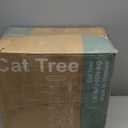 Cat Tree 54 Inch, Multi-Level Cat Tower with Condo, Perches, Sisal Scratching Posts and Climbing Ladder, Pet Play Toy Balls House for Indoor Cats, Beige