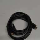 Amazon Basics HDMI to DVI (Male) Adapter Cable, Bi-Directional 1080P, 6 ft/1.8 m, Gold-Plated, Easy to Install, Single Pack for Television, Black