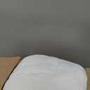 Cloud-Like Twin Mattress Topper - 100% Cotton Top Mattress Pad for Back Pain Relief - Breathable & Naturally Cooling for Hot Sleepers, White