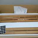 Gashell Wire Shelf Covers, Bamboo Wire Rack Covers for Pantry, Closet (5pcs, 32" W x 16" D)