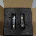 SEALIGHT H1 Fog Bulbs, 50,000LM Super Brighterness 1:1 Mini Size, 6500K Cool White Fog Lights, 3 Minutes Inatallation, Pack of 2