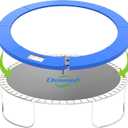 Trampoline Pad, 10FT 12FT 14FT Trampoline Replacement Safety Pad, Universal Trampoline Pads, Spring Cover, Waterproof, Tear Resistant, Round Arch Trampoline Parts for Kids