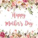 YYNXSY Mother's Day Background Mom backdrops Floral Background Mother's Day Party Decoration Photography Picture Studio Props YY-5507 7x5FT Multi