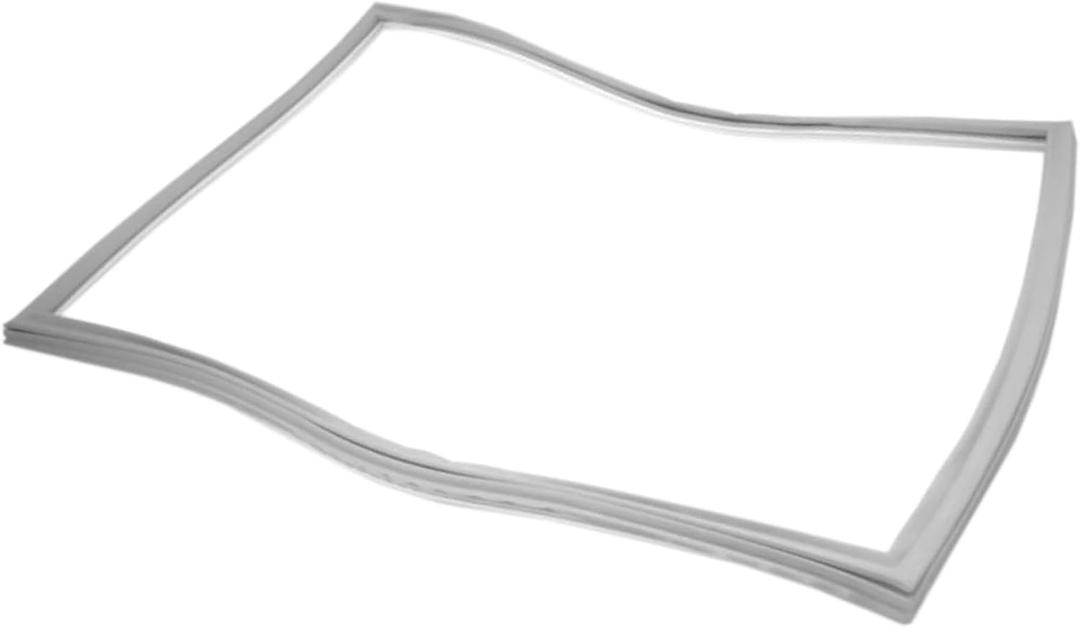 Upgraded Whole Parts Refrigerator Freezer Door Gasket (Magnetic Strip Inside, Gray) Part# W10443316 - Replacement & Compatible with Some Amana, Kitchen Aid, Kenmore, Maytag and Whirlpool Refrigerators