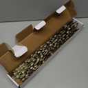 Oning 20 Stems Real Dried Pussywillow Preserved Greenery Branches for Vase- Natural Pussywillows with White Flowers, Snow Willow Branches for Easter Wedding Home Party Hotel Fireplace Yard Decor