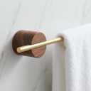 Towel Bar for Bathroom Wall, Towel Holder 20 Inch, Gold Aluminium, No Drill Adhesive or Screw Mount, Modern Minimalist Towel Rack, Kitchen & Bathroom, Wall Mounted