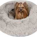 Friends Forever Everyday Faux Fur Donut Bed Size 23 in