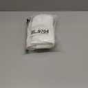 HWY 50 White Chenille Throw Pillow Covers 20x20 Inch with Triple Buttons, Soft Farmhouse Accent Decorative Cushion Cases for Couch Sofa Bed Living Room Pack of 2