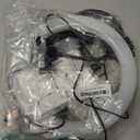 MACTREM 10 Desk Ring Light with Stand, Desktop LED Circle Halo Light with Phone Holder for Computer Zoom Meeting, Laptop Light for Conference Video Calls, Live Streaming, Podcast, Selfie, Makeup (Black)