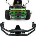 NIXFACE Rear Bumper Bar W/Hitch Kit Zero-Turn Mowers Replacement Compatible with John Deere Z235 Z255 Z335E Z335M Z345M Z345R Z355E Z375R