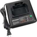 Replace Black and Decker 40V Charger LCS36 LCS40 Compatible with Black+Decker 36V/40V Lithium Battery LBXR36 LBXR2036 LBX36 LBX1540 LBX2040 LBX2540 LST540 LCS1240 LST136W