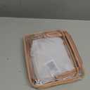 PACKISM TSA Approved Toiletry Bag - Clear Makeup Bag 3 Pack Medium, Metal Smooth Zipper Quart Size Bag for 3-1-1 Liquids, Travel Makeup Bag for Women Men, Airport Airline Compliant Bag, Rose Pink (Medium Set (Standard))