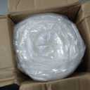 FDW | 5 Inch Twin Mattress | Medium Firm | Gel Memory Foam Mattress | White | Bed in a Box, CertiPUR-US Certified | Pressure Relief, Cooling Ventilated Foam | Washable Removable Cover