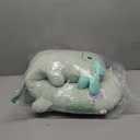 48 inch Giant Axolotl Plush Stuffed Animal, Big Light Green Axolotl Glow in The Dark Fluorescent Plushies, Jumbo Stuffy Body Pillow Gifts for Kids Adults, Birthday, Halloween, Christmas