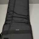 Rifle Case Tactical Single Scoped Soft Rifle Bag with Multiple Magazine Holder Pouch,Dual Lockable Zippers (45inch Rifle Case, BLACK)