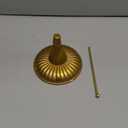 Kurt Adler 7-Inch Resin Gold Finial Holder