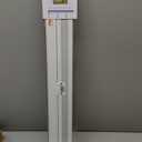 Allesin Top Down Bottom Up Cellular Shades,Blackout Blinds Noise Reduction,Cordless Cellular Shades Room Darkening Honeycomb Blinds,Blackout (White,27"x64")