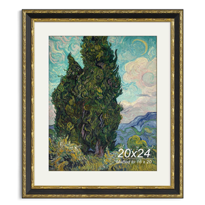 20x24 Picture Frame, Wall Decor Poster Frames, Black 1 Pack