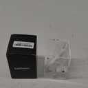 Acrylic Baseball Display Case with LED Light, UV Protected Holder for Memorabilia (White)