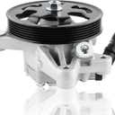 96-665 Power Steering Pump Fit for Honda Odyssey 2011-2017, for Honda Pilot 2012-2015, for Honda Ridgeline 2012-2014 Automotive Replacement Power Steering Pumps with Pulley 56110RN0A51 21-534