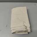 MIULEE Decorative Linen Lumbar Pillow Cover 14x36 Inch Natural Beige