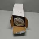 Stone Dish Drying Mats for Kitchen Counter, 24"16" - Quick Dry Eco-Friendly Diatomaceous Earth Mat, Super Absorbent, Non-Slip Collapsible Dish Drying Mat for Dishes Bottles Cups, Match any Countertop (23.2" x 15.4", White)