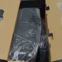 AERLANG Shiatsu Back and Neck Massager, Back Massager Deep Tissue Kneading Neck and Shoulder Massage with Heat, Electric Massage Pillow Fathers Day Gift Ideas from Daughter Son(NOT Cordless) (Black)