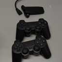 Wireless Retro Game Console, Plug and Play Video Game Console Built in 25200+Games, 4K HDMI Output,9 Classic Emulators, Dual 2.4G Wireless Retro Game (Black)