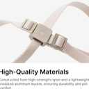 Cat Harness Escape-Proof Anti-Choking Adjustable Nylon Harness Lightweight with Anodized Aluminum Buckle, Ideal for Cats Outdoor Walking and Training, IDA Award (Vivid Red, S (13.8"))