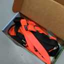 2 Hounds Design Freedom No Pull Dog Harness, Adjustable Harness and Leash Set, Easy Walking & Comfortable Control, Fits Small, Medium & Large Dogs, Solid Colors, Made in USA, 1" MD, Neon Orange