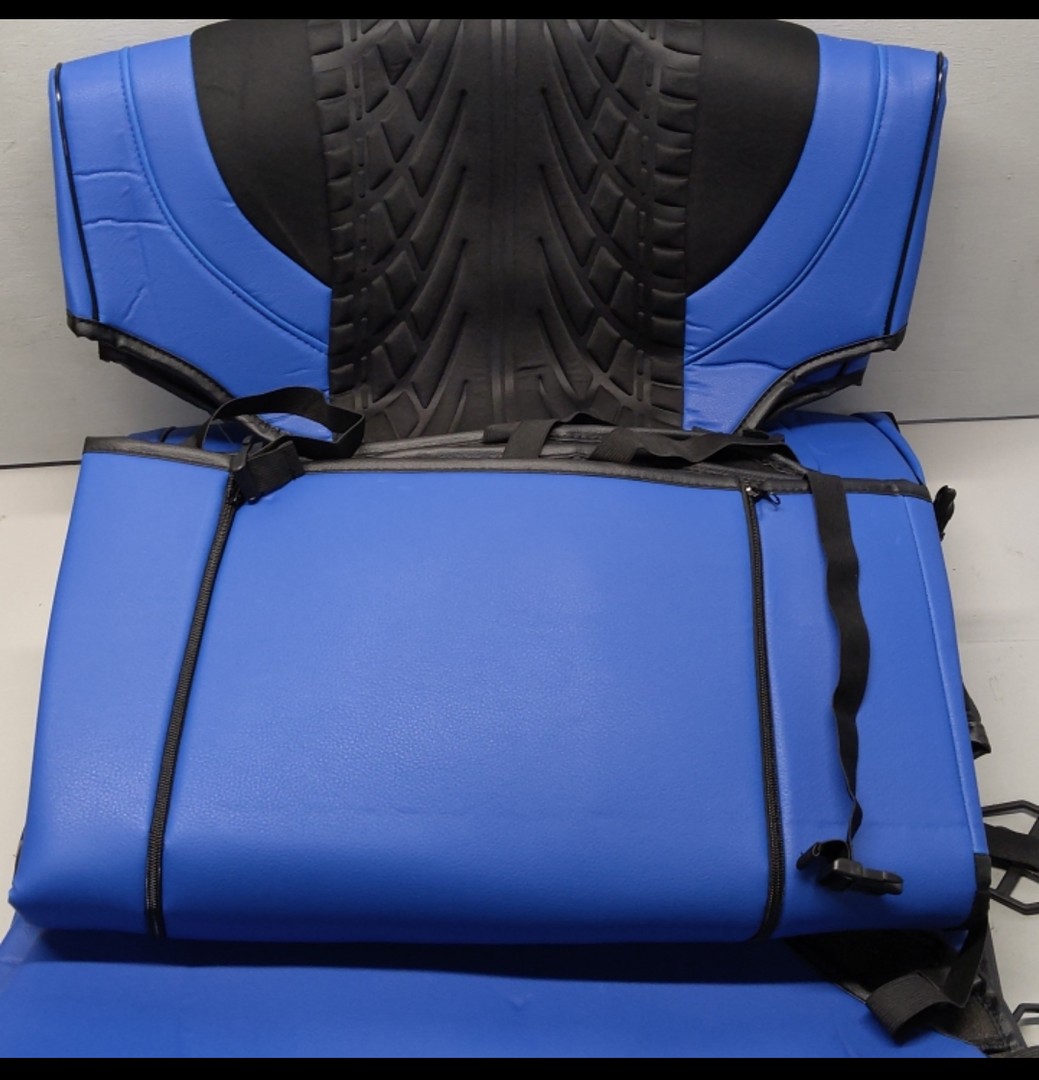 Car Seat Covers Blue And Black