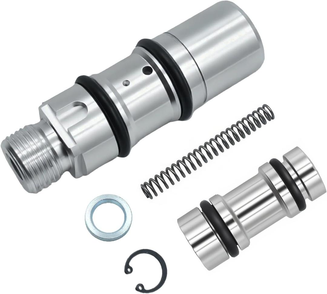 Rear Brake Master Cylinder Rebuild Kit Compatible with Harley Davidson Softail,Dyna,FXR, Electra/Tour/Street/Road Glide, Road King, Sportster, Replaces 42382-87 DS-195059