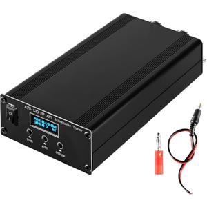 ATU-130 Antenna Tuner, 1.8-50MHz HAM Radio Antenna Tuner, 200W Micro Shortwave Automatic Antenna Tuner for Home Vehicle Field Radio Use, 10-15VDC OLED Display