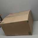 GENIMO Indoor Outdoor Area Rug 6'x9', Machine Washable Rugs for Patio, Waterproof, Non-Slip Easy Cleaning Floral Outdoor Mat Carpet for Living Room, Bedroom, RV, Balcony, Deck, Camping, Orange