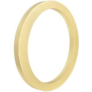 HASWARE Floating House Number 4 inch Stylish Door Numbers Alphabet Plaque Street Home Address Numerals (Small 0, Golden)