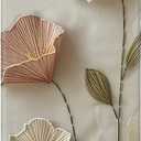 for iPhone 12 Mini Case, Wireless Charging Compatible,Dual-Layer Protection with Cute Wildflower Design, Soft Silicone + Hard Shell, Chic Phone Cover for Women - Ethereal Wire Florals