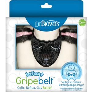 Dr. Brown's Infant Gripebelt Heated Belly Band, Soothe Baby's Tummy with Gentle Warmth and Compression, Lamb, 0m+