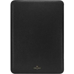 Comfyable Laptop Sleeve 13 Inch Precisely Compatible with MacBook Air M4 2025-2018 & MacBook Pro M2 2022 M1 2020-2016, Faux Leather Cover Case, Black
