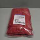 Simplebrand Ava Red Blackout Curtains for Bedroom 63 Inch Length 2 Panels Set, Nursery Thermal Insulated Energy Saving Rod Pocket Window Treatment Curtains Blackout Drapes, W40 x L63 Inch, Red